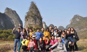 4月25-26日 两天英西峰林走廊徒步、探索神秘千年瑶寨，瑶族篝火晚会